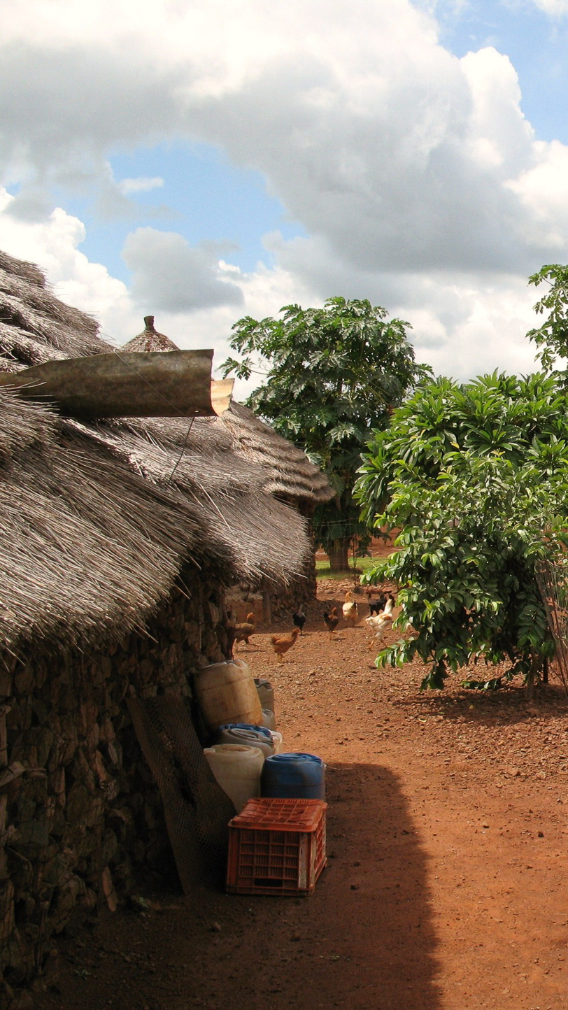 Petit village au Swaziland