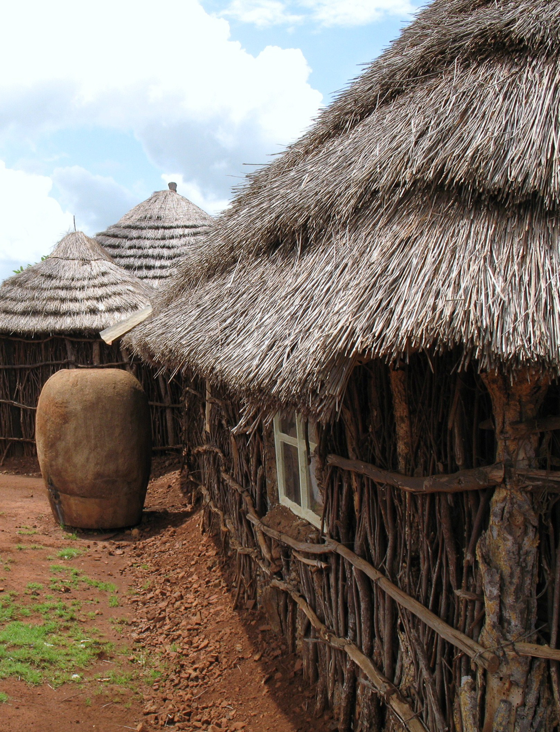 Petit village au Swaziland